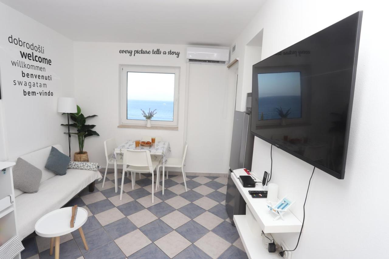 Apartment Relaxing Sea View, Okrug Gornji Zewnętrze zdjęcie